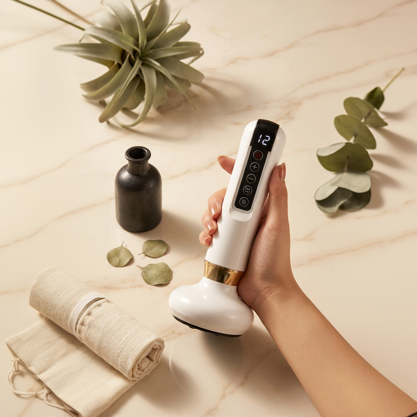 L'Onde — Masseur Drainage Anti-Cellulite Chauffant